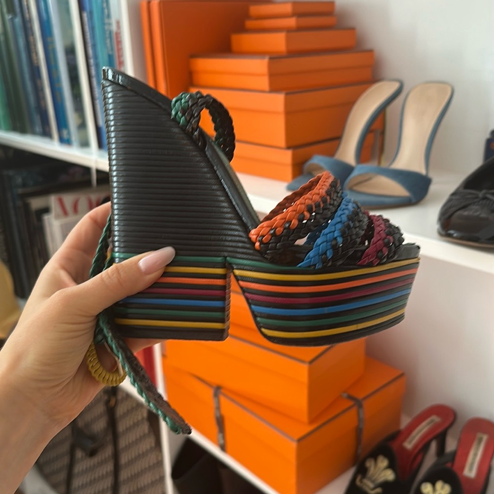 Sergio Rossi Platform Sandals